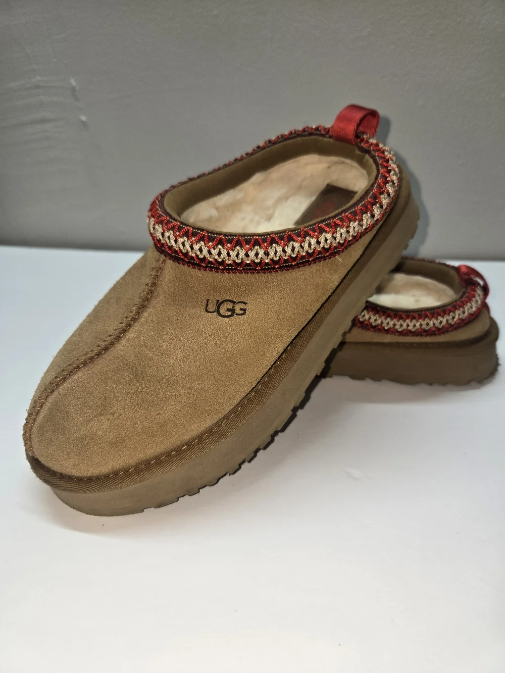UGG chestnut suede